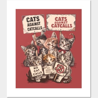 Cats Against Catcalls Posters and Art